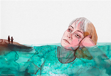 Ilustración de la escena