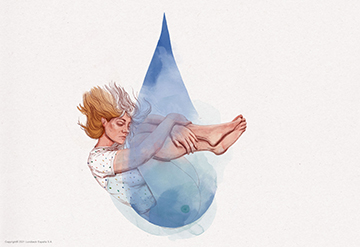 Ilustración de la escena